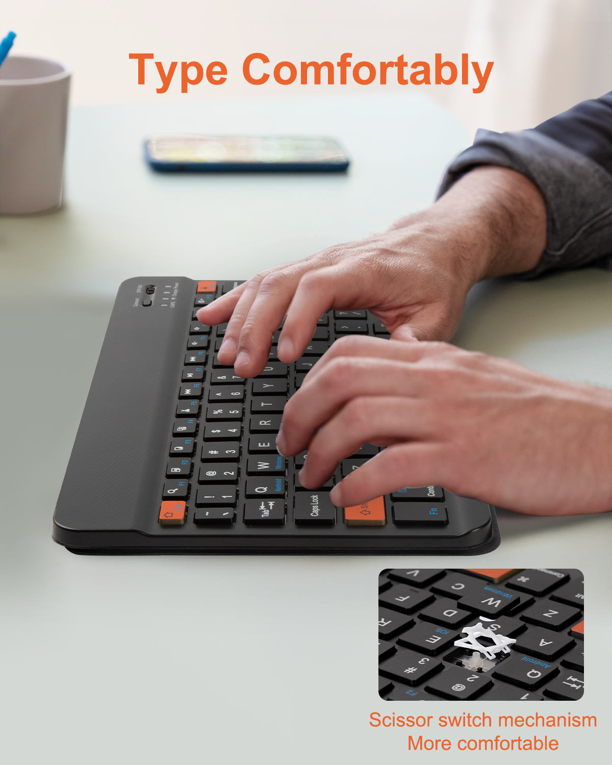 Universal Portable Slim Blueto – Smart Home Keyboard recenzja i cena
