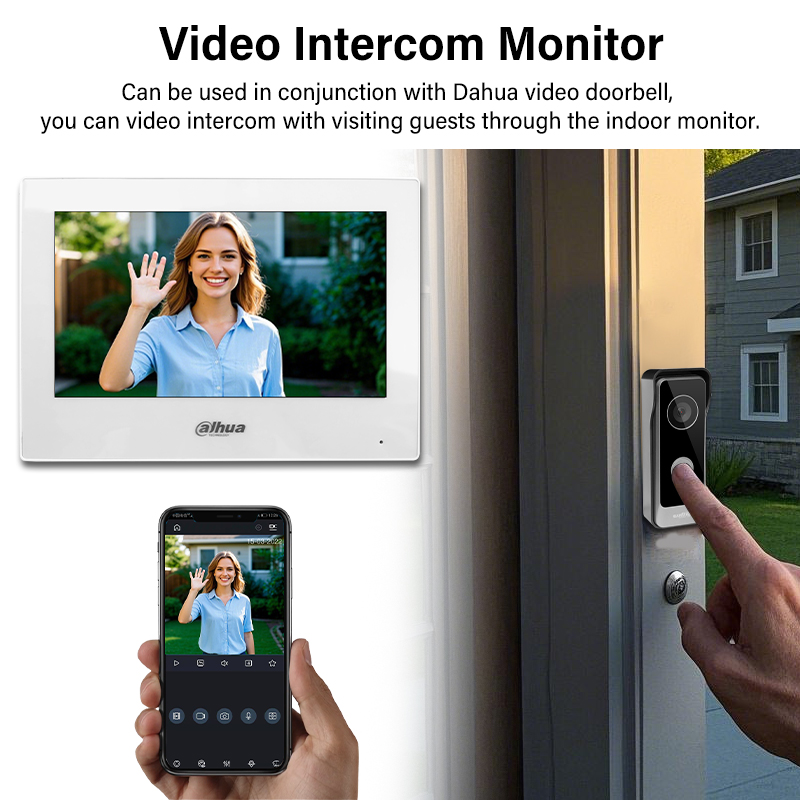 Dahua 2-Wire WiFi Indoor Monit – Video Doorbell recenzja i cena