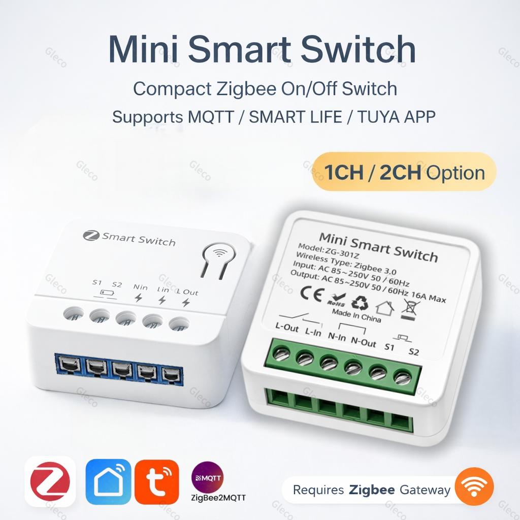 Zigbee TUYA 1/2Gang Mini Smart – Smart Home Switch recenzja i cena