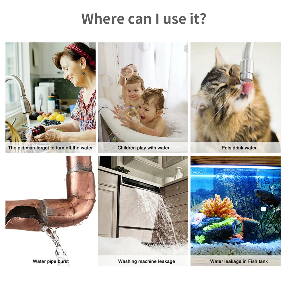 Tuya WiFi Zigbee Water Sensor  – Smart Home Green recenzja i cena