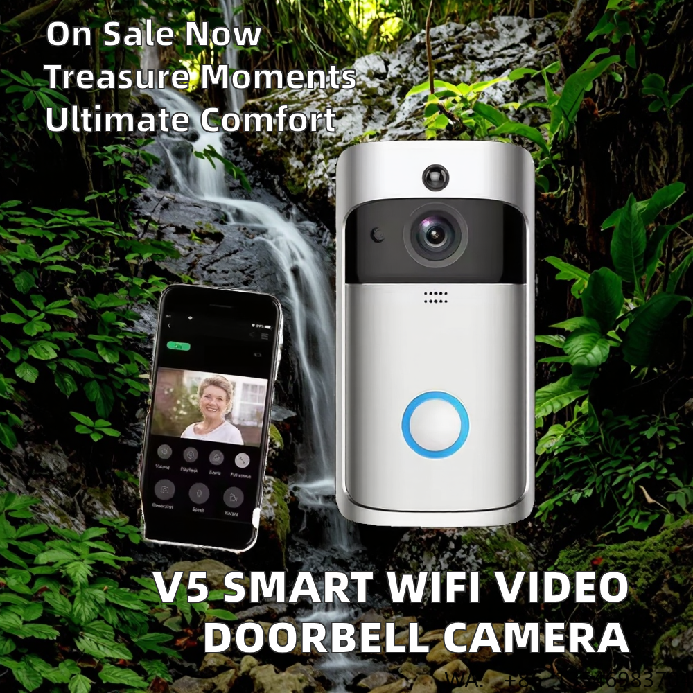 V5 Smart Wireless WiFi Flip De – Smart Home Video Doorbell App recenzja i cena
