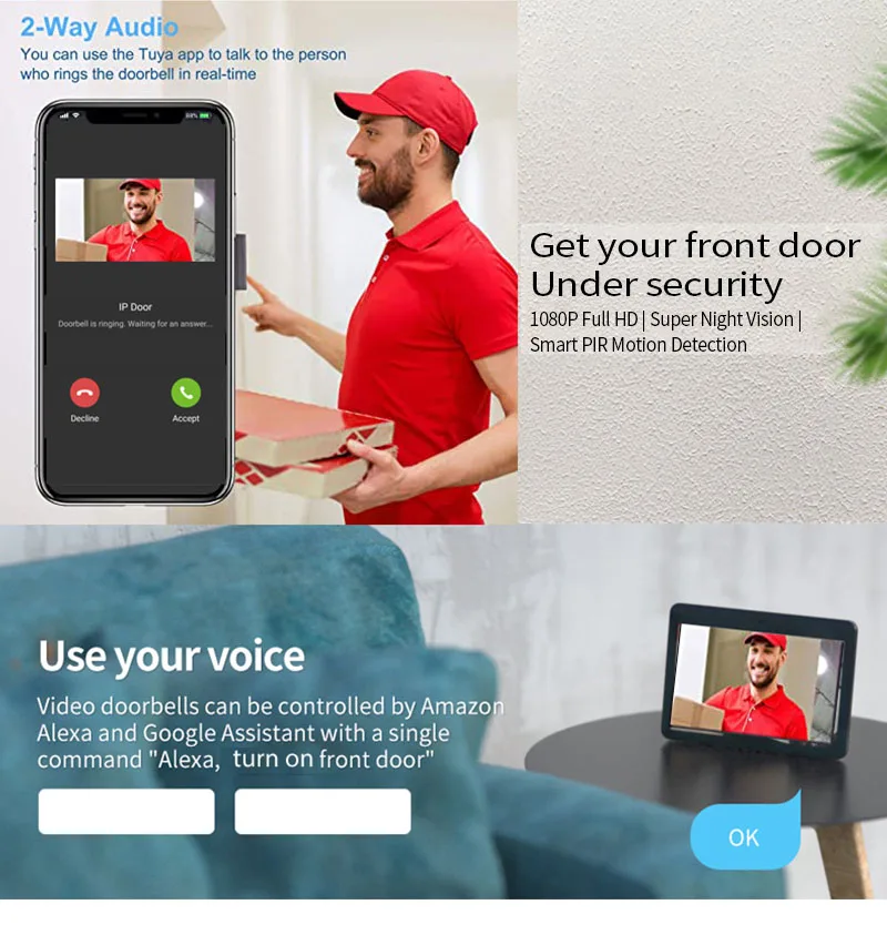 Door Intercom Doorbell, 10.1 I – Video Doorbell recenzja i cena