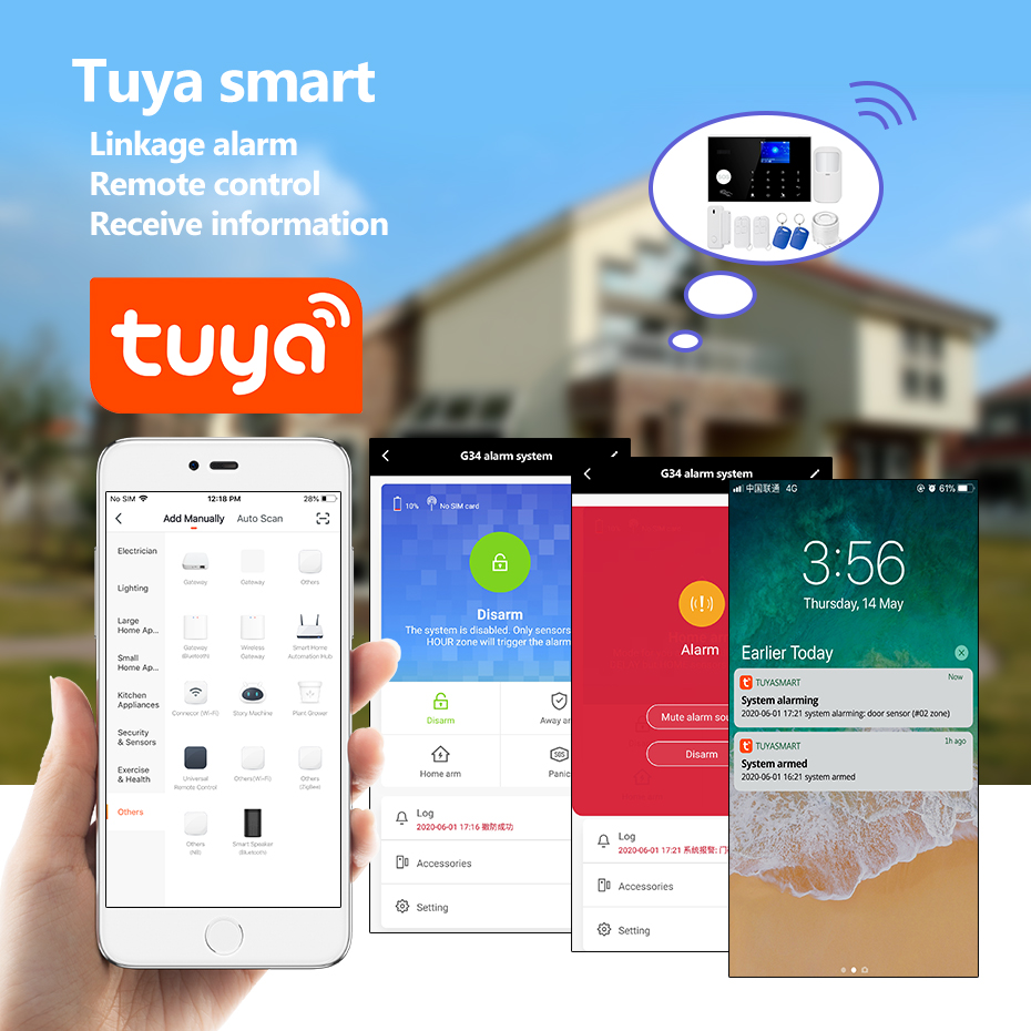 KERUI 4G Alarm with Doorbell R – Smart Home Keyboard recenzja i cena