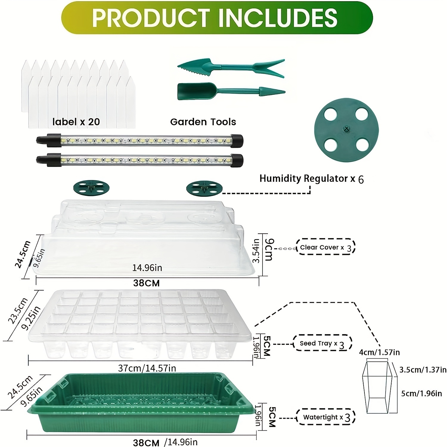 Seed Starter Trays With High D – Smart Home Lighting recenzja i cena