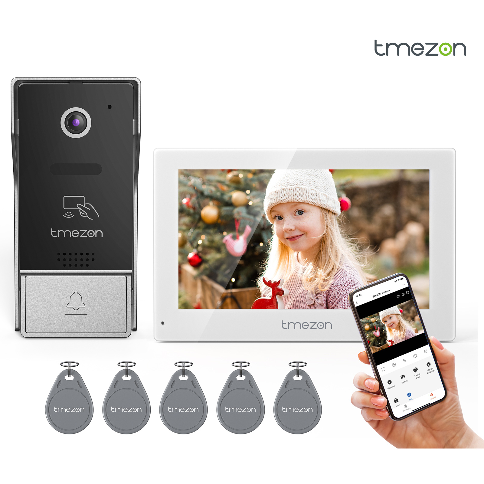 7 Inch Tuya 1080P wireless Wif – Smart Home Video Doorbell App recenzja i cena