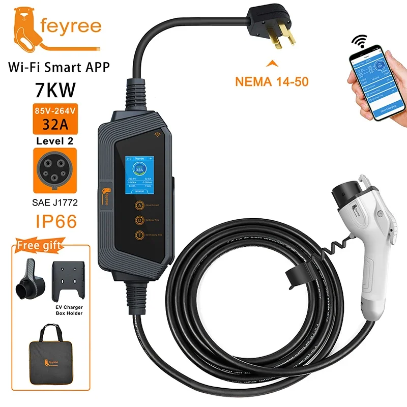 feyree Type1 Portable EV Charg – Smart Home For Pc recenzja i cena