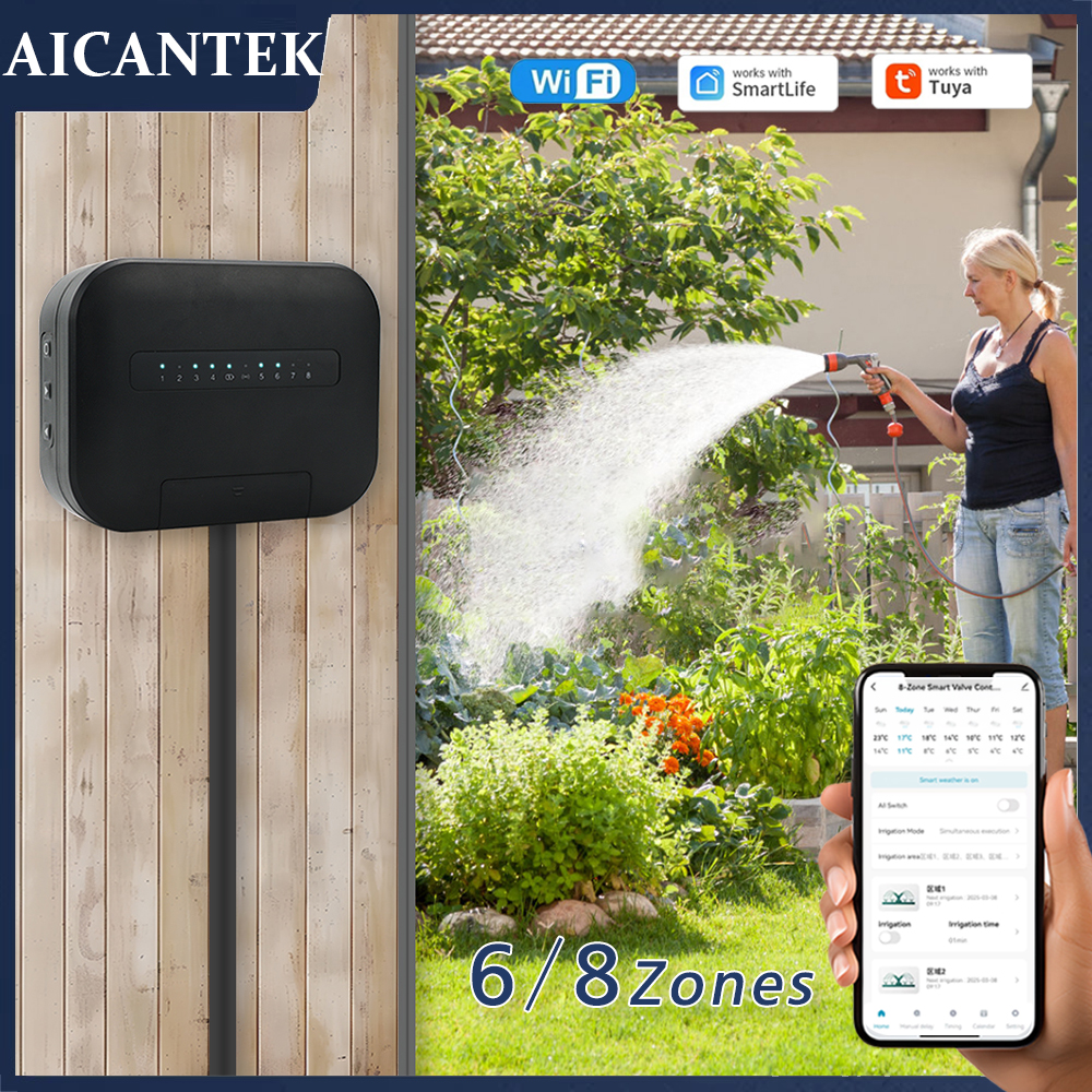 8 Zones Wifi Tuya Smart Garden – Smart Home Green recenzja i cena