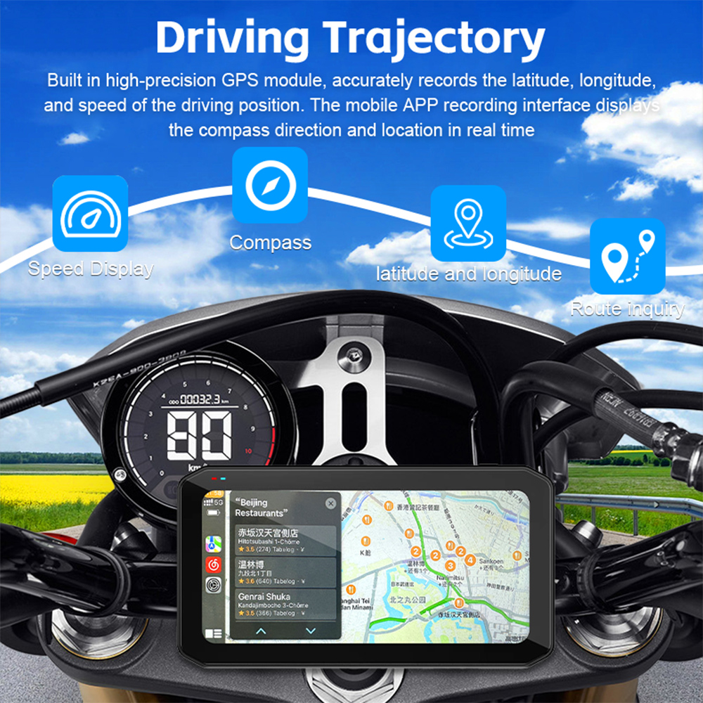 6.25 inch Carplay Motorcycle D – Smart Home For Pc recenzja i cena