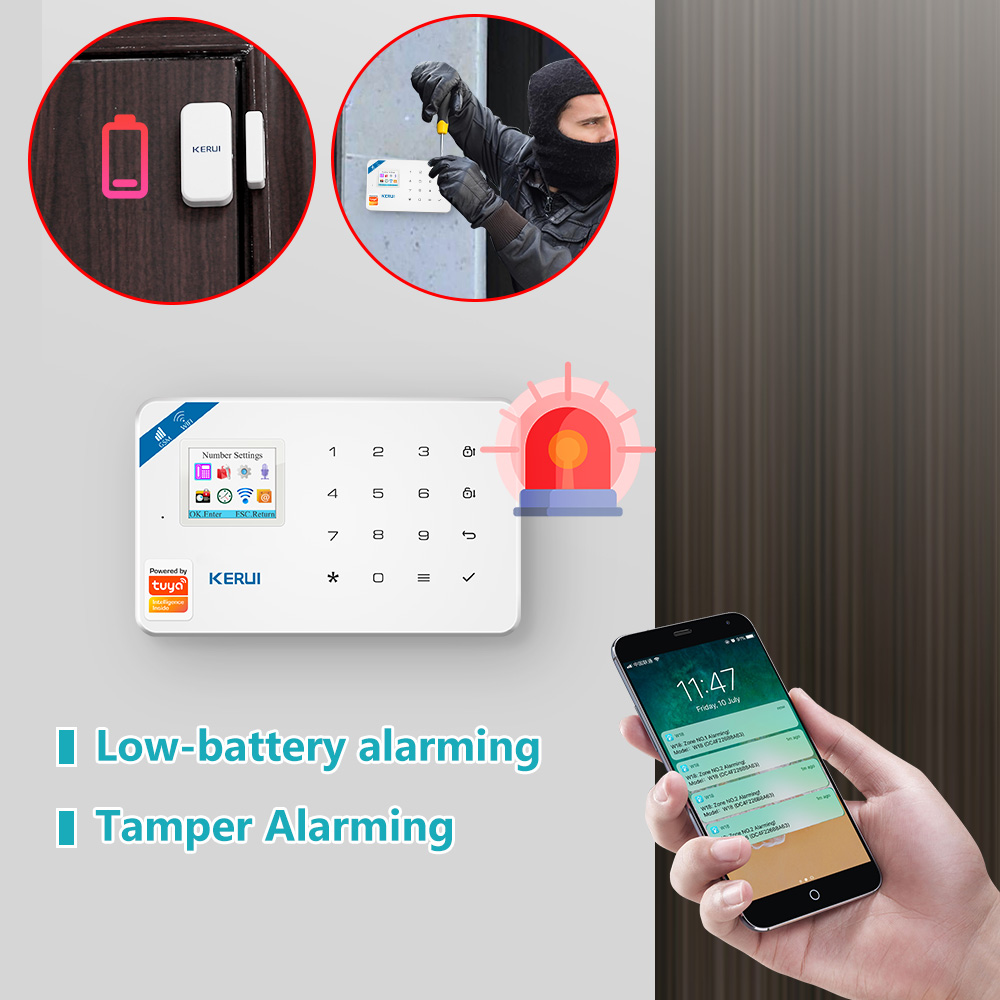 KERUI W181 Alarm System Secutr – Home Automation Kit recenzja i cena
