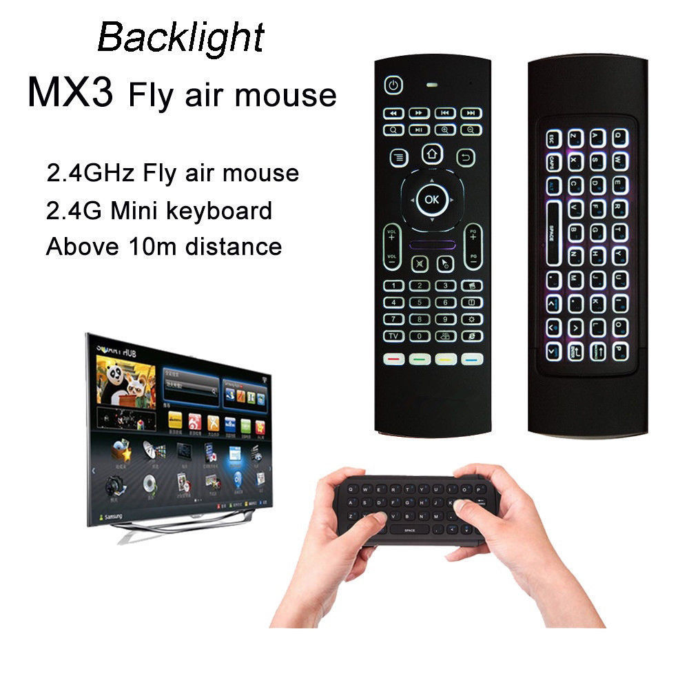MX3 Backlight Air Mouse Smart  – Smart Home Keyboard recenzja i cena