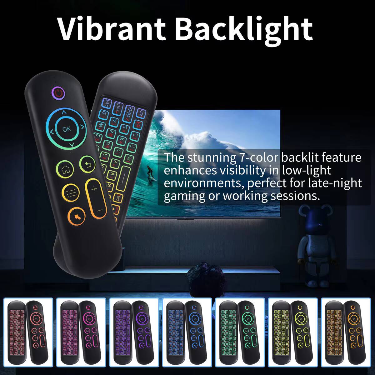Bluetooth 2.4G Dual Mode Mini  – Smart Home Keyboard recenzja i cena