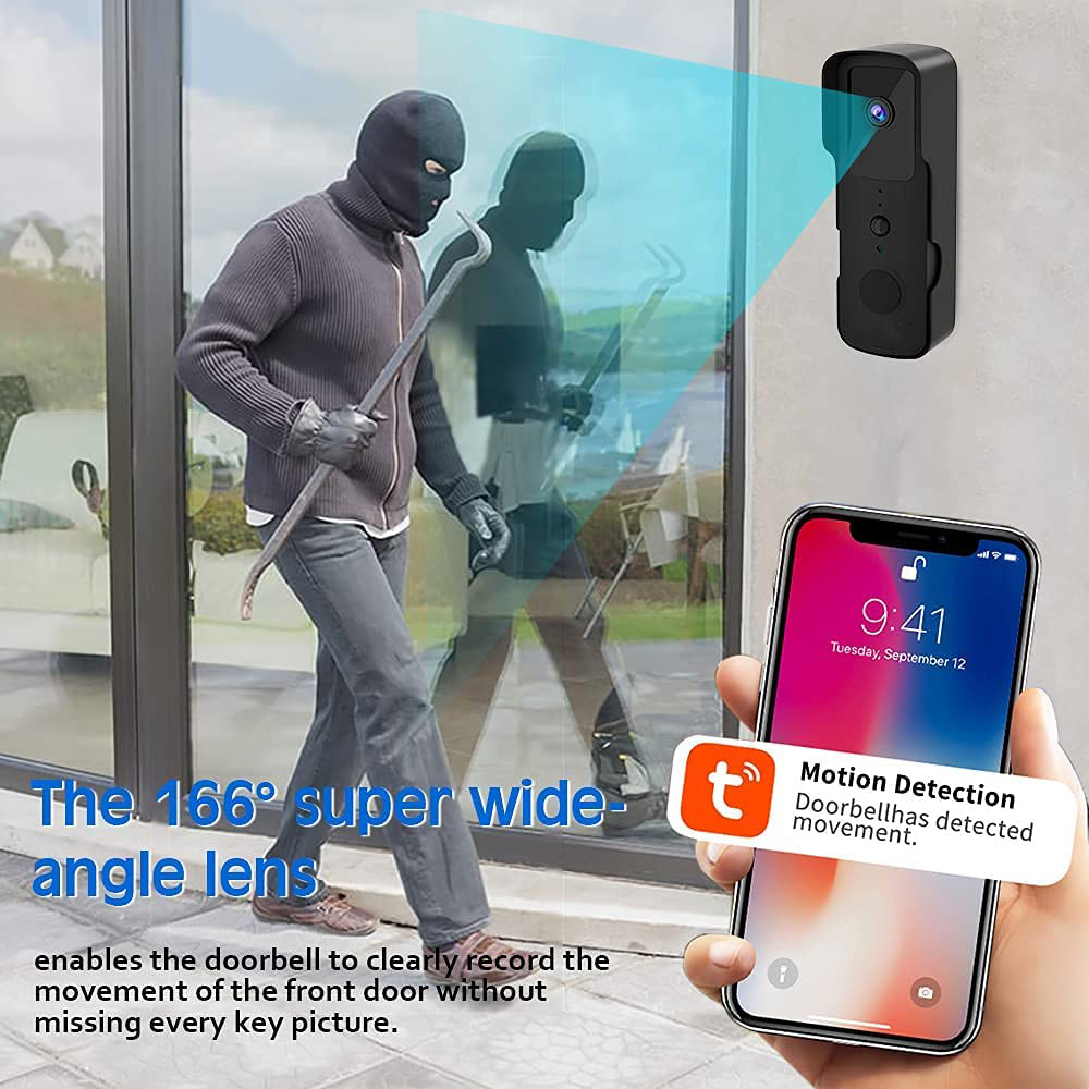 1080P WIFI Video Doorbell Tuya – Smart Home Video Doorbell App recenzja i cena