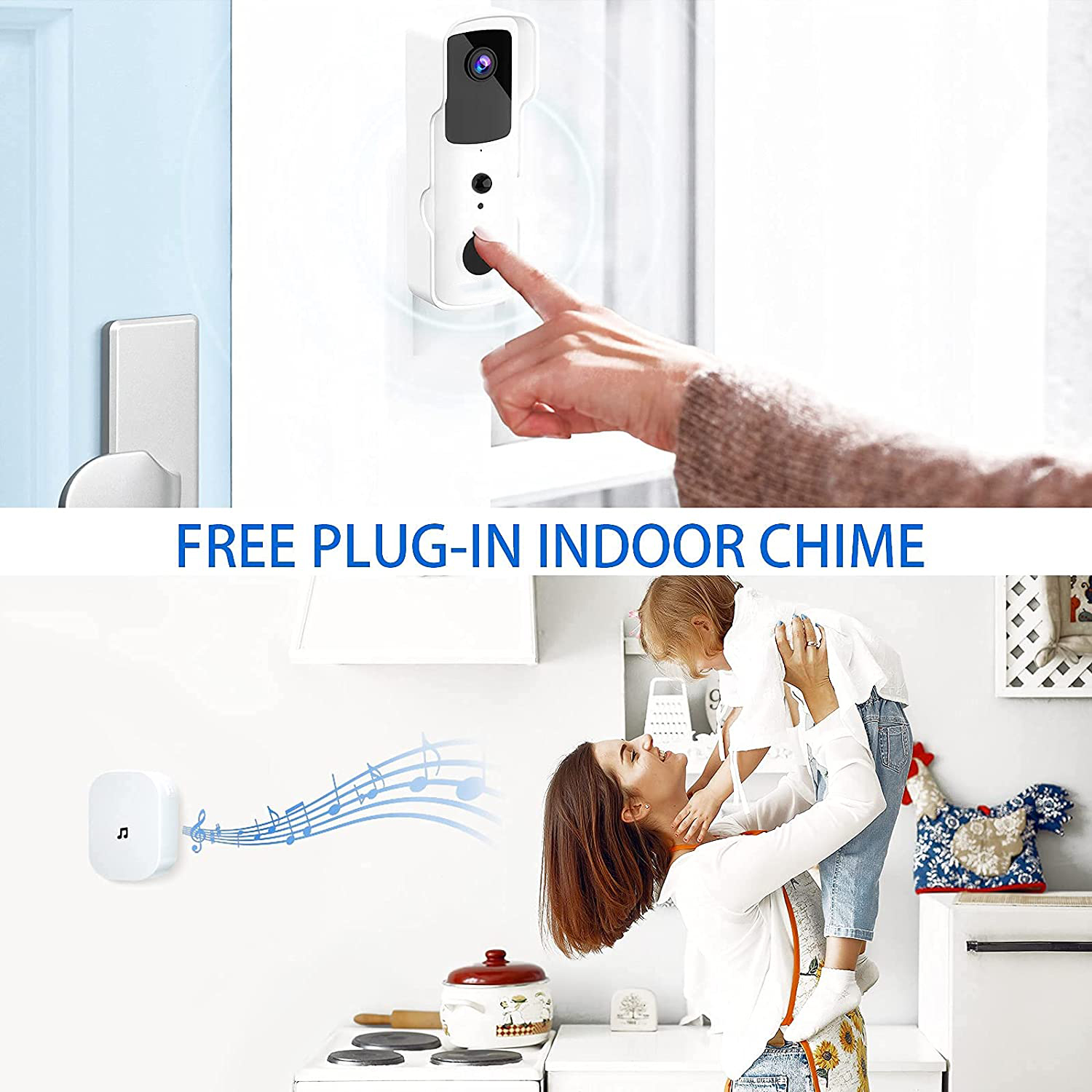 1080P WIFI Video Doorbell Tuya – Smart Home Video Doorbell App recenzja i cena