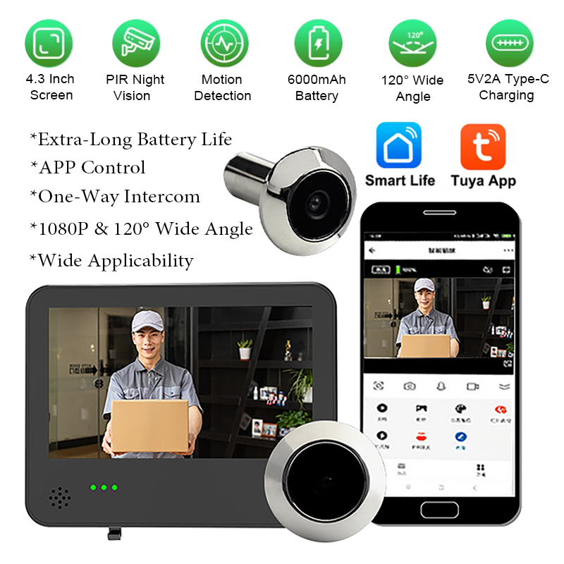 Tuya Smart WIFI Video Doorbell – Video Doorbell recenzja i cena