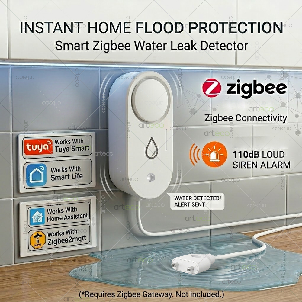 Zigbee Water Leak Detector Sma – Smart Home Green recenzja i cena