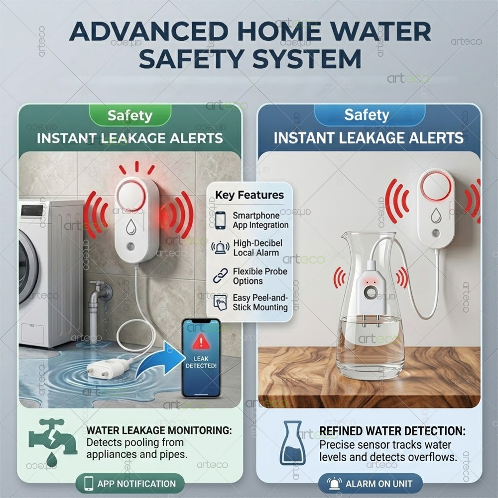 Zigbee Water Leak Detector Sma – Smart Home Green recenzja i cena
