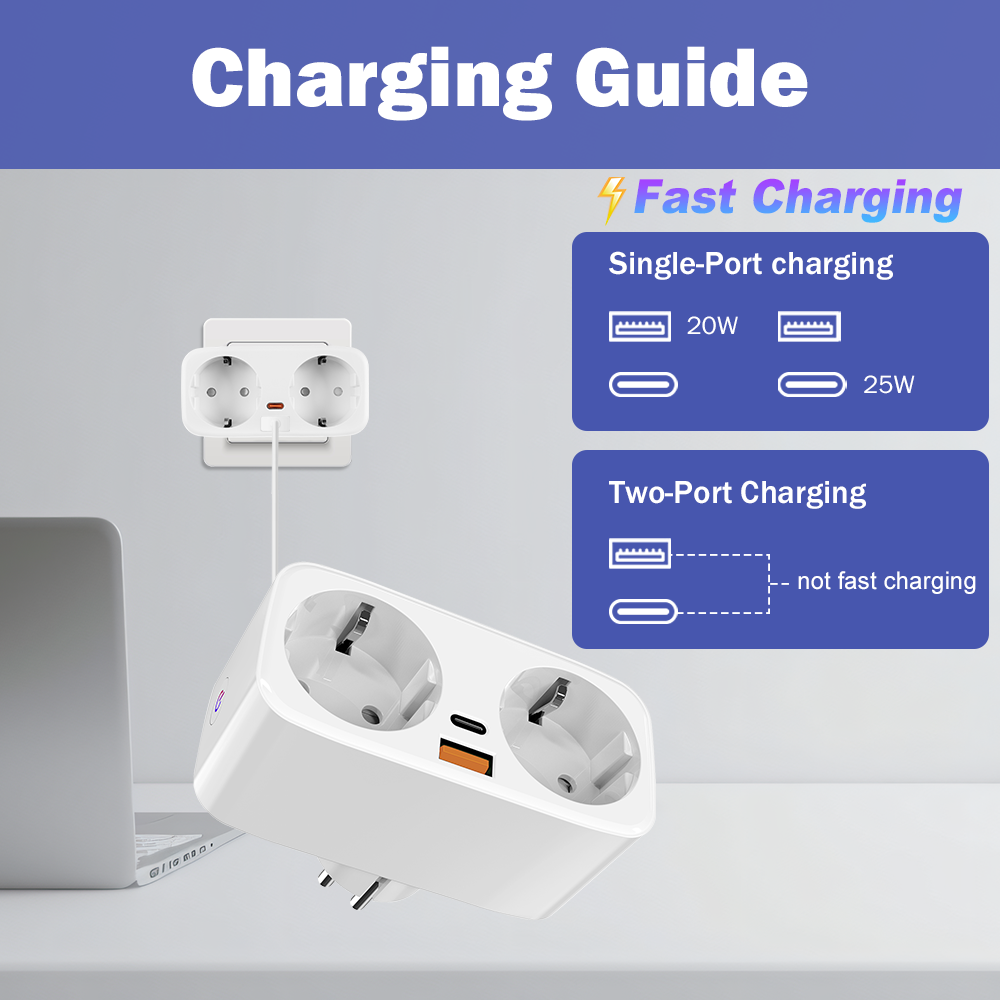 Tuya 16A WiFi Smart EU Plug PD – Smart Home Wiz recenzja i cena
