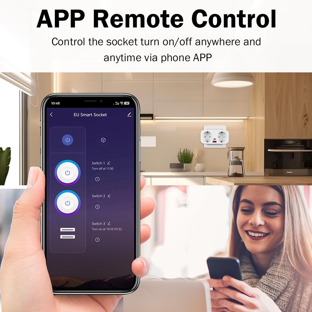 Tuya 16A WiFi Smart EU Plug PD – Smart Home Wiz recenzja i cena