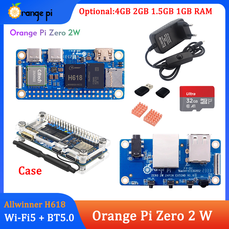 Orange Pi Zero 2W 4GB 2GB 1.5G – Smart Home For Pc recenzja i cena