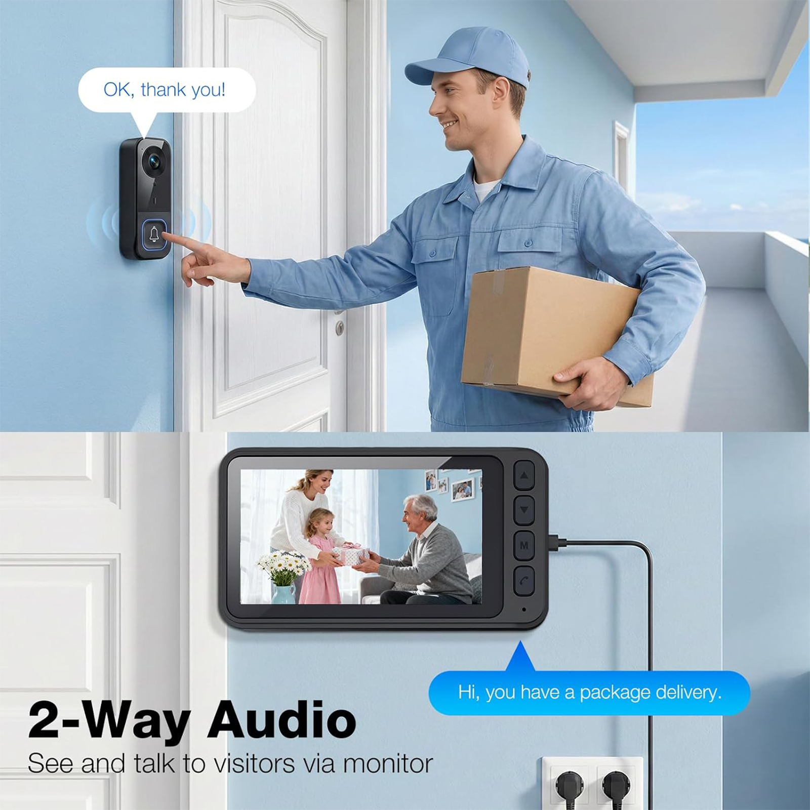 Video Door Bell Camera with Mo – Video Doorbell recenzja i cena