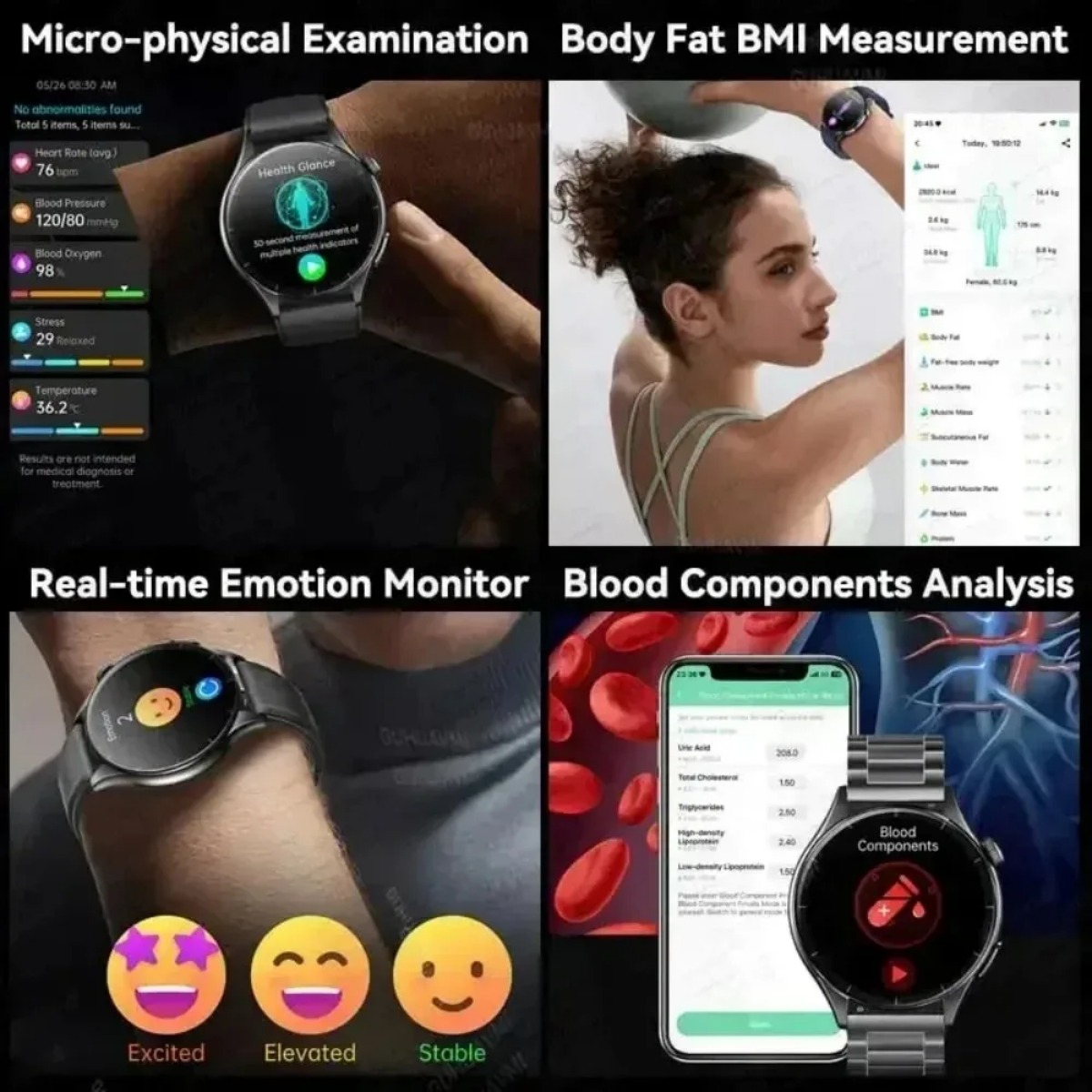 2027 New Smart Watch NFC ECG+P – Smart Home Energy Management recenzja i cena