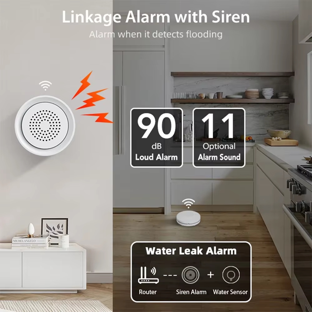 BTLIFE-Flood Detector With Sir – Home Automation Kit recenzja i cena