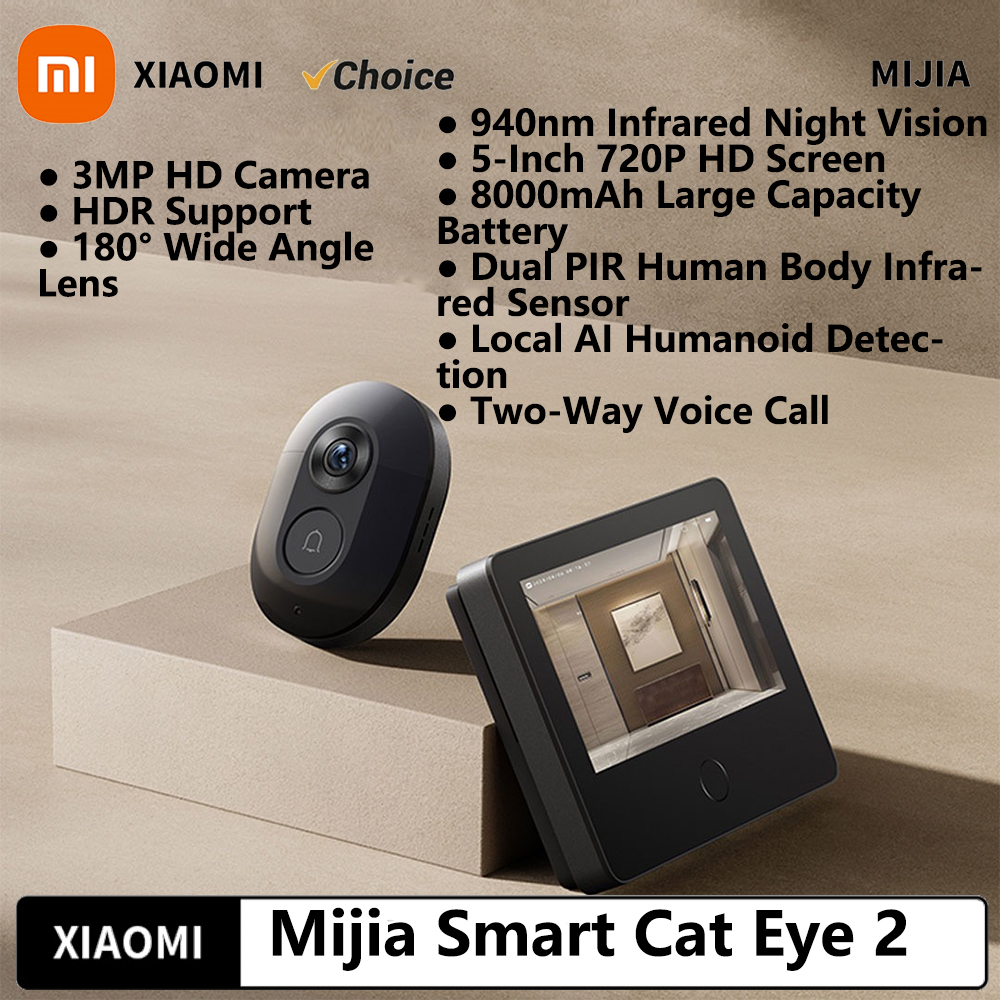 Xiaomi Smart Cat eye 2 WiFi Wi – Smart Home Video Doorbell App recenzja i cena