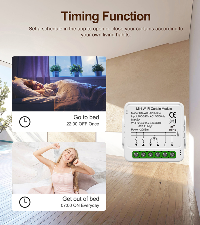 Tuya Smart WiFi Zigbee Curtain – Home Automation Kit recenzja i cena
