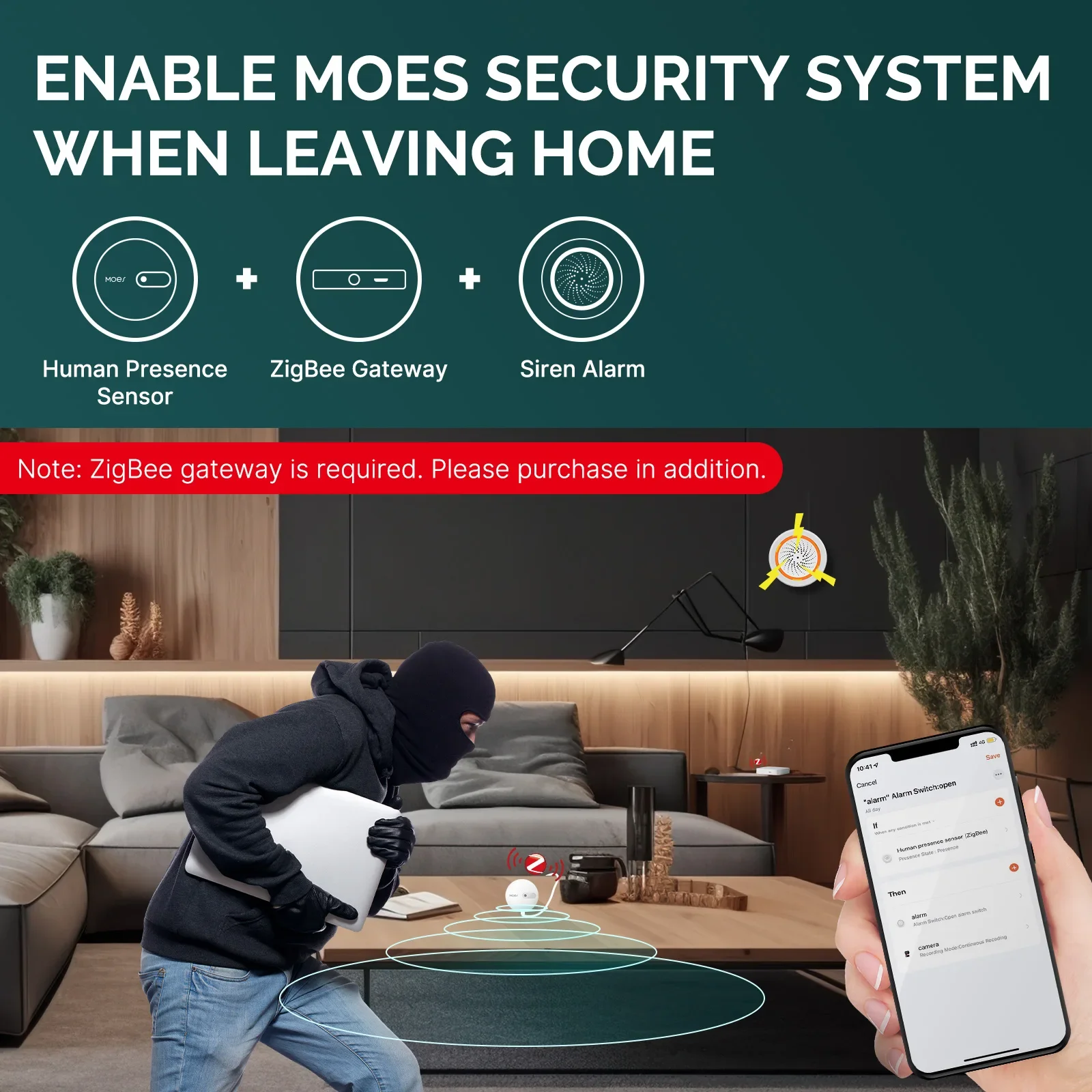 MOES ZigBee Human Presence Sen – Smart Home Moes recenzja i cena