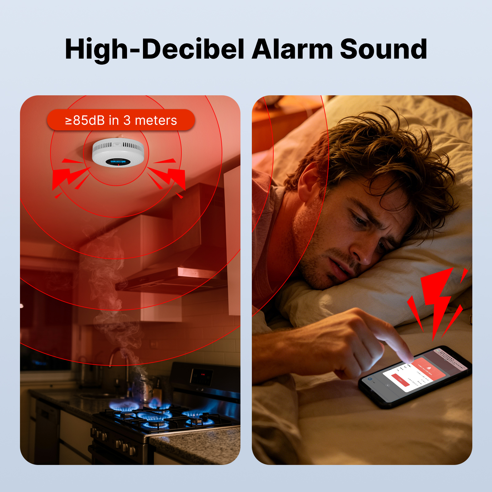 MOES Tuya Zigbee Smart Smoke C – Smart Home Moes recenzja i cena