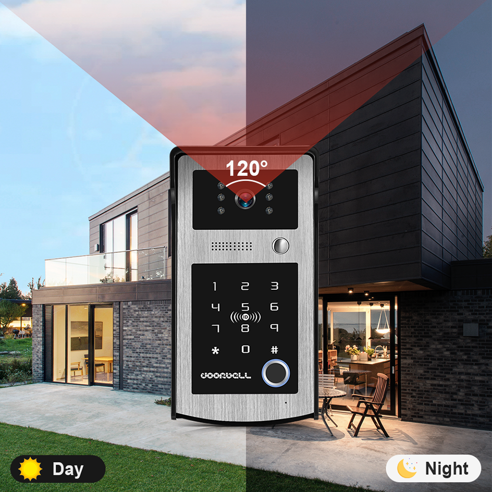 Wifi Tuya 7 Inch Touch Screen  – Smart Home Video Doorbell App recenzja i cena