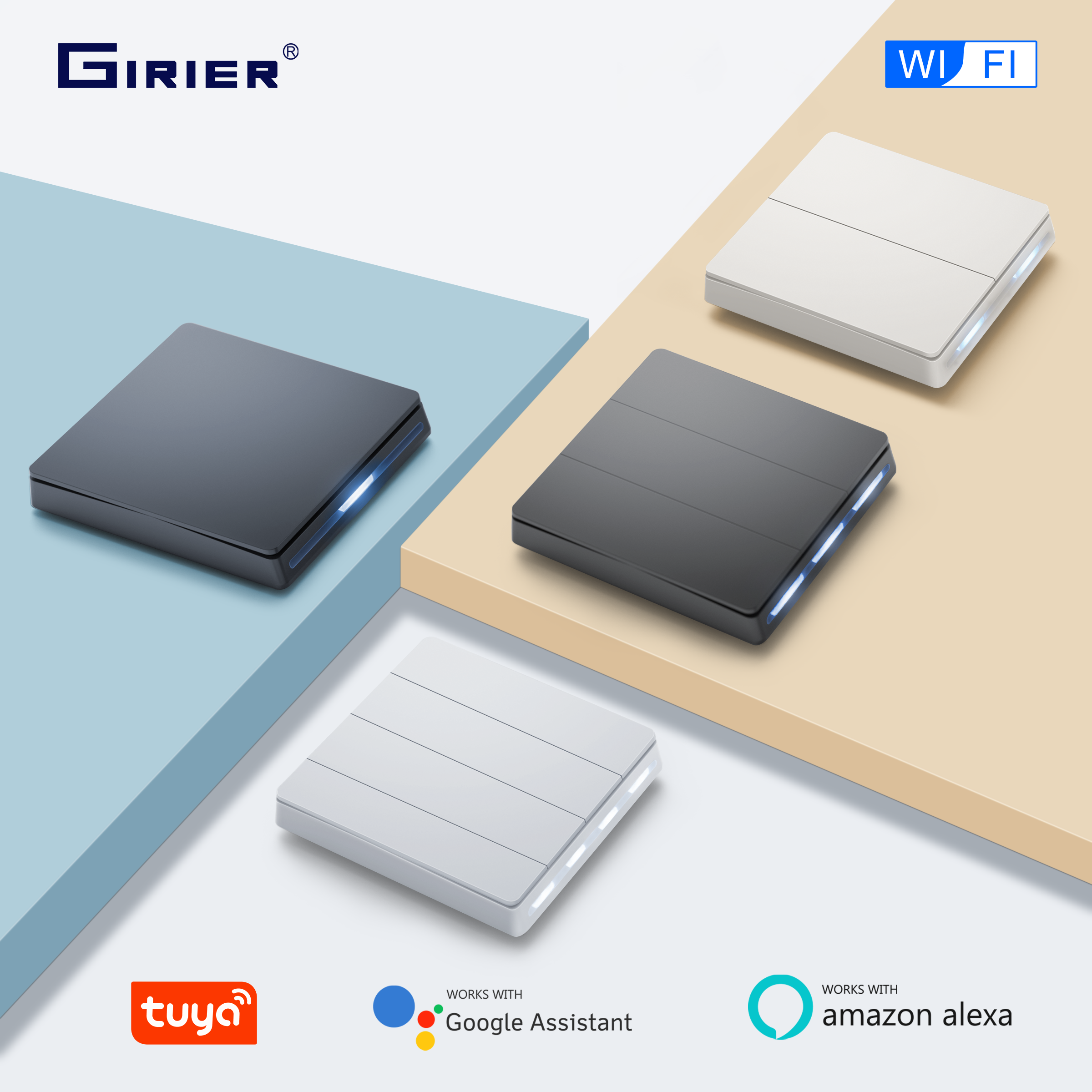 GIRIER Smart Light Switch WiFi – Smart Home Wiz recenzja i cena