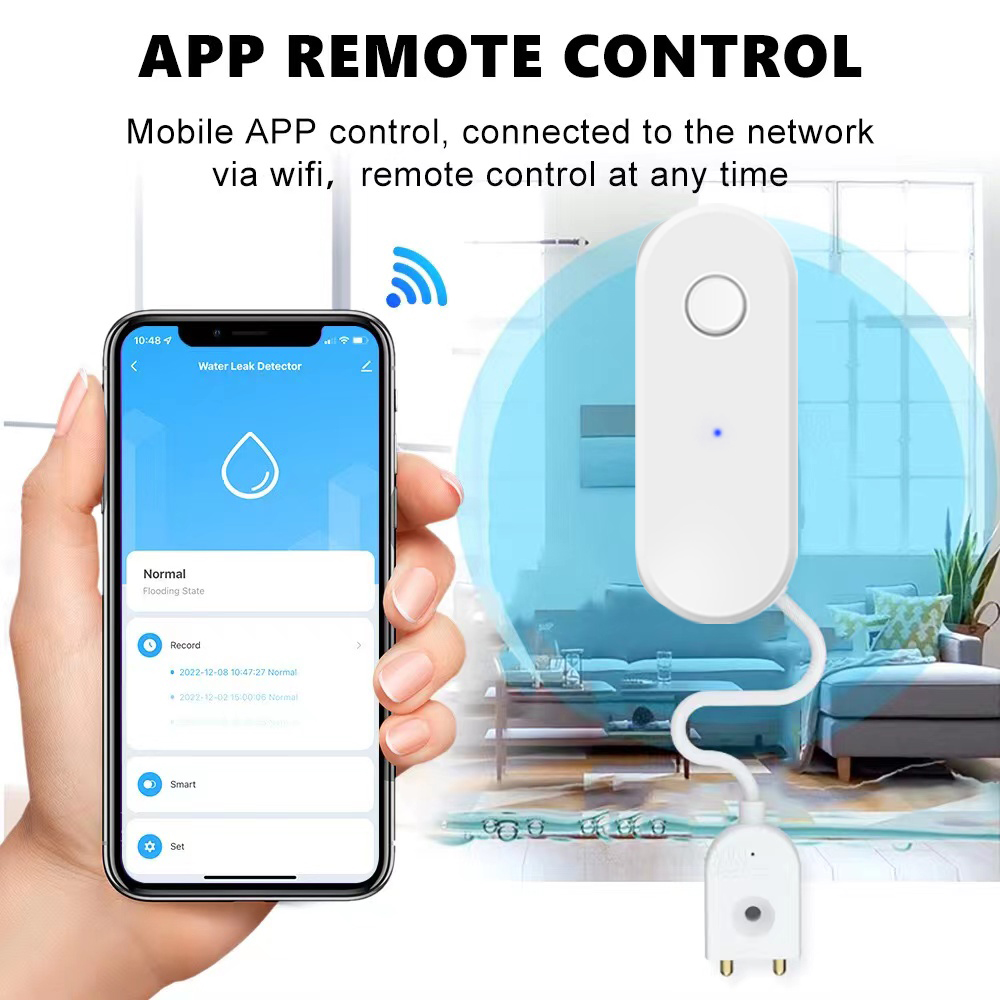 Tuya WiFi Smart Water Leak Sen – Smart Home Green recenzja i cena