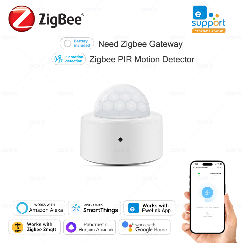 COOLO Zigbee 3.0 PIR Motion Se – Smart Home Security recenzja i cena