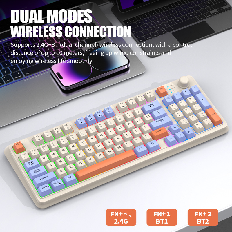 Wireless Keyboard Spanish Russ – Smart Home Keyboard recenzja i cena