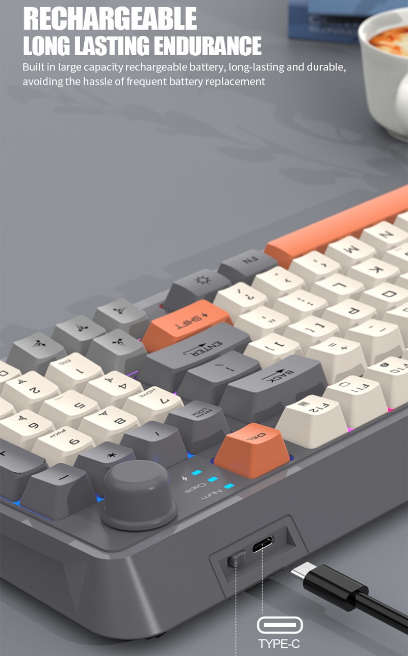 Wireless Keyboard Spanish Russ – Smart Home Keyboard recenzja i cena
