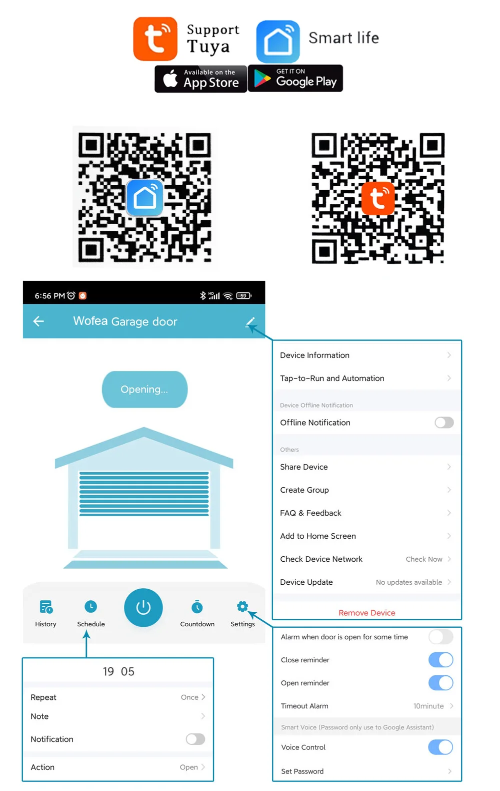 Smart WiFi Garage Door Opener  – Smart Home Iot recenzja i cena