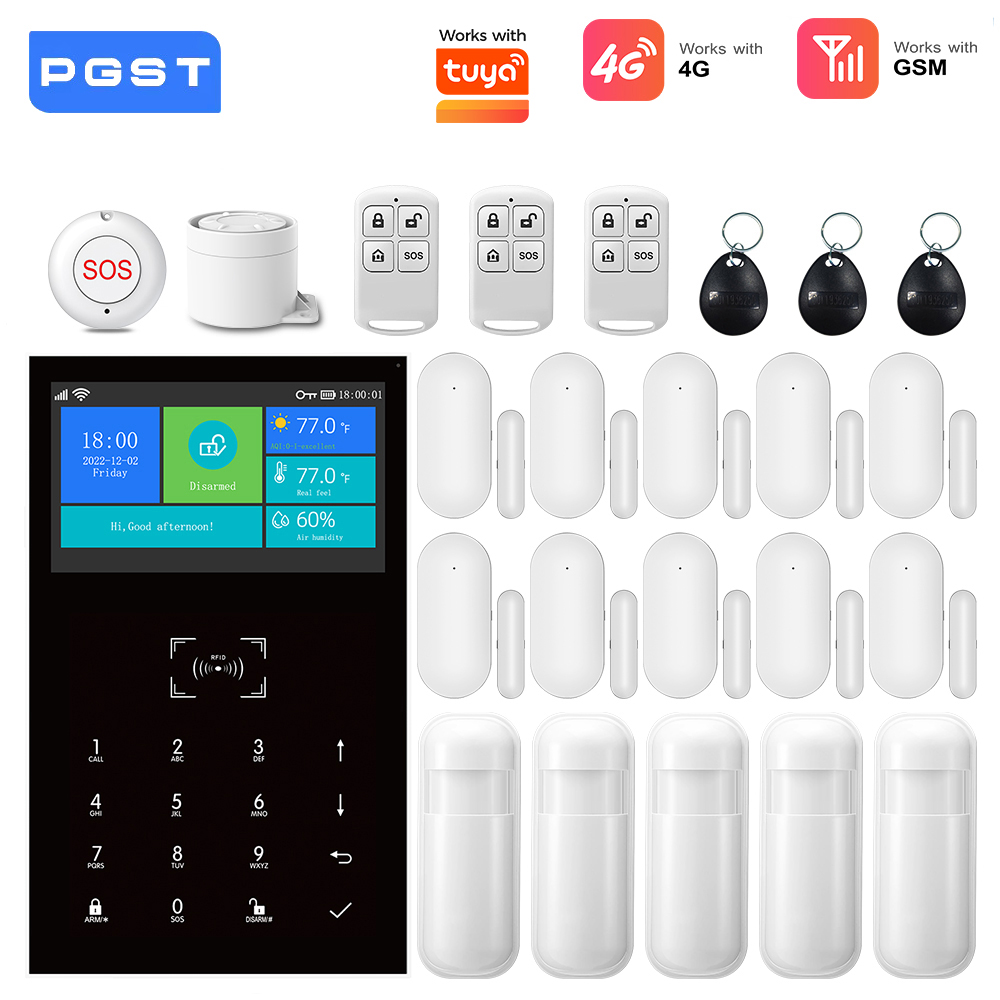 4G GSM WiFi Alarm System Work  – Home Automation Kit recenzja i cena