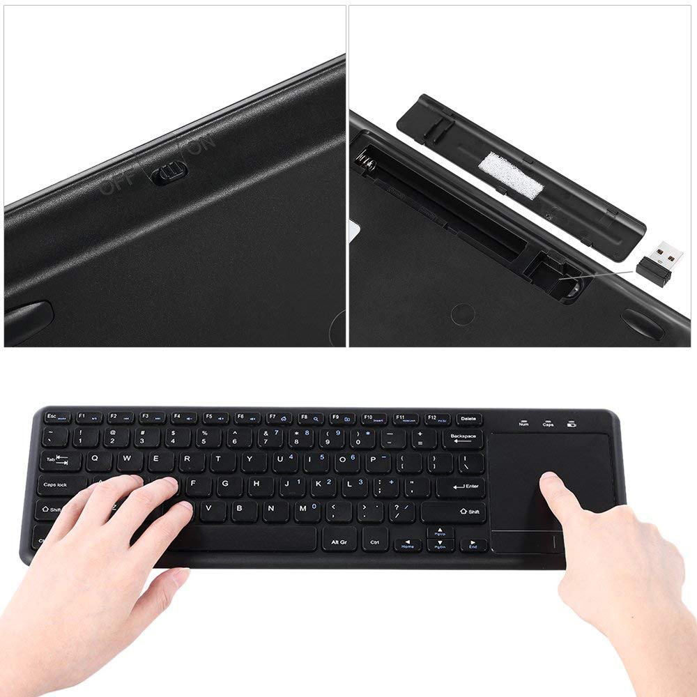 2.4GHz Ultra thin Wireless Tou – Smart Home Keyboard recenzja i cena