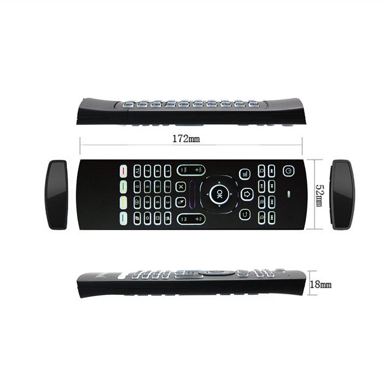 MX3 Backlit Air Mouse Remote C – Smart Home Keyboard recenzja i cena