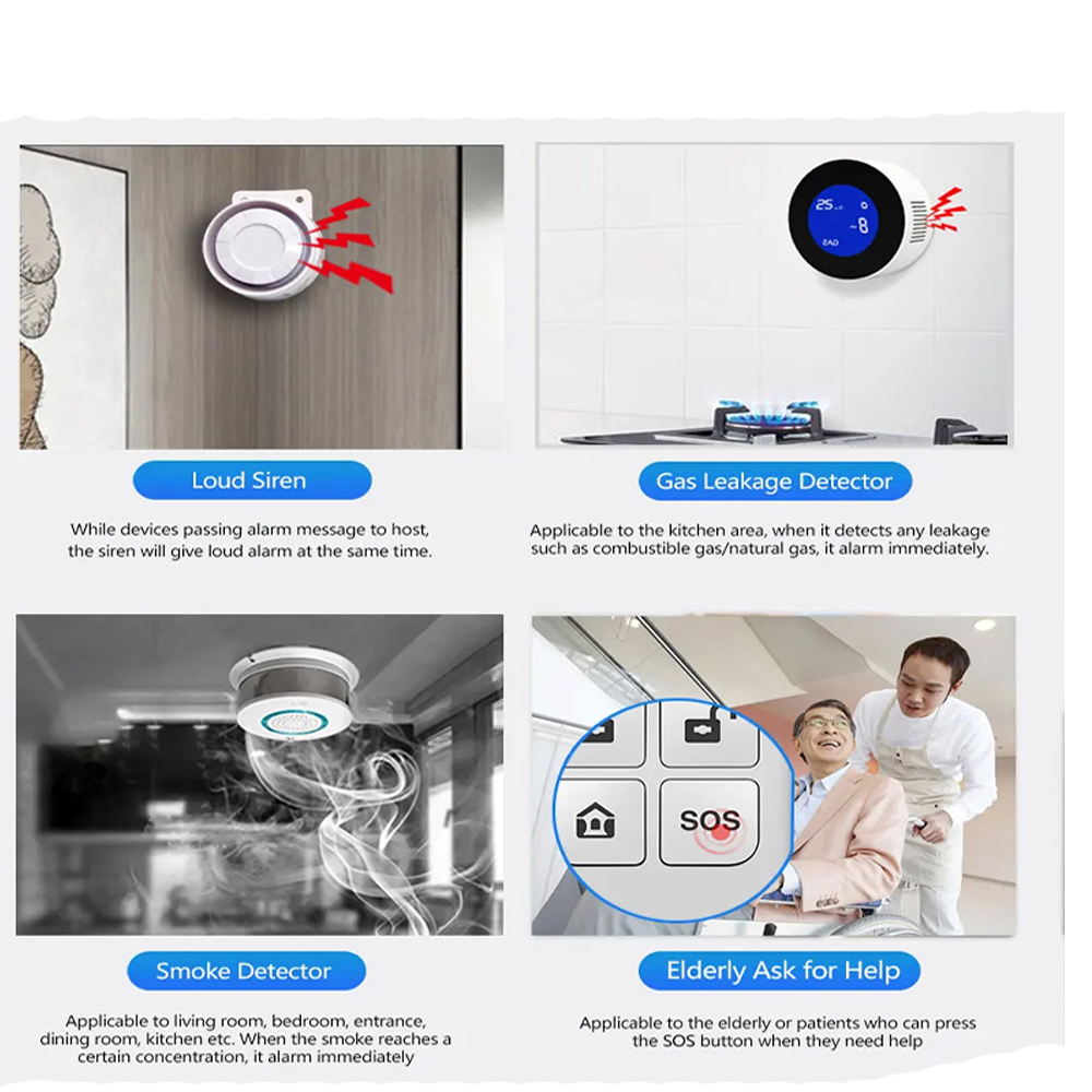 PGST 4G Tuya Smart Home Alarm  – Home Automation Kit recenzja i cena