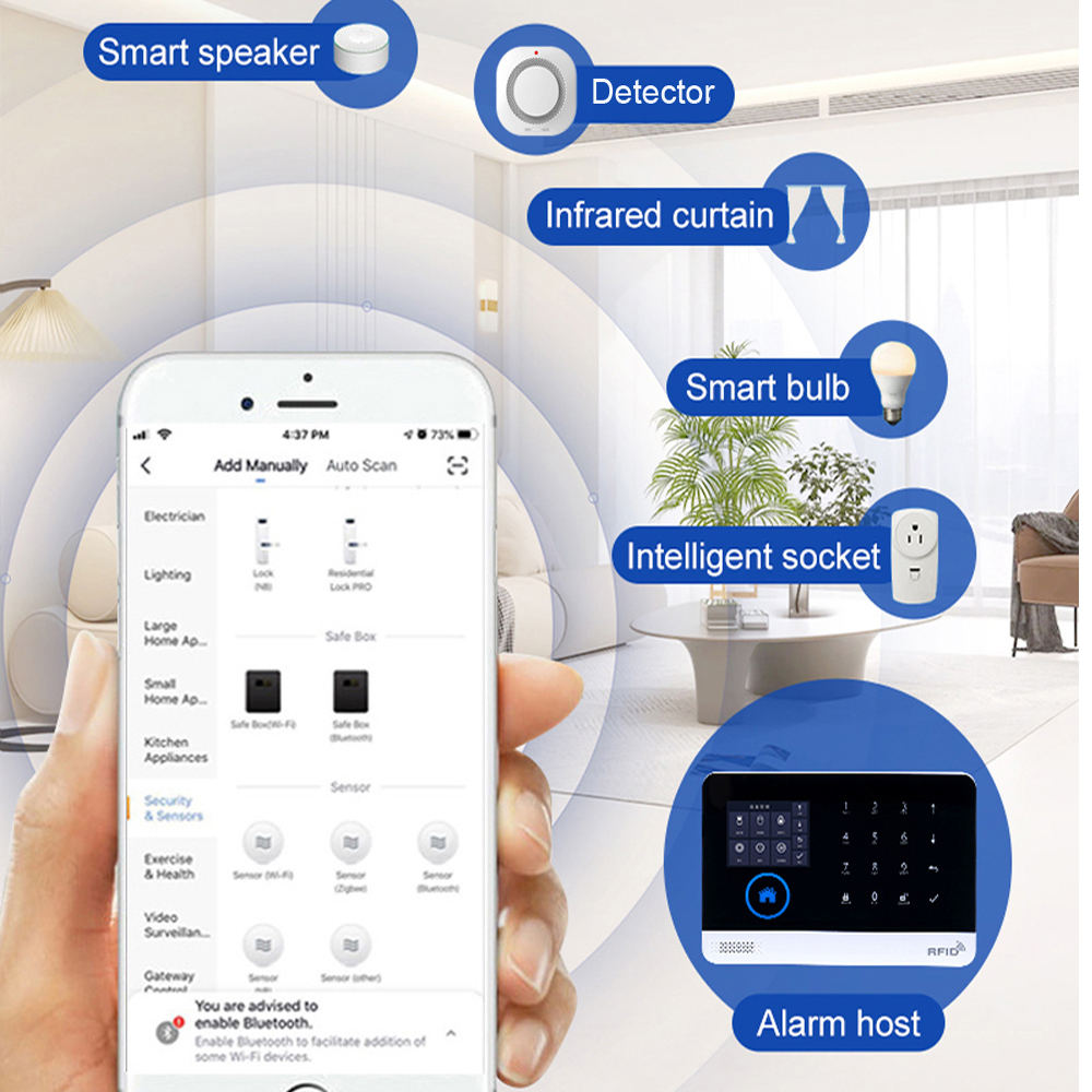 PGST 4G Tuya Smart Home Alarm  – Home Automation Kit recenzja i cena