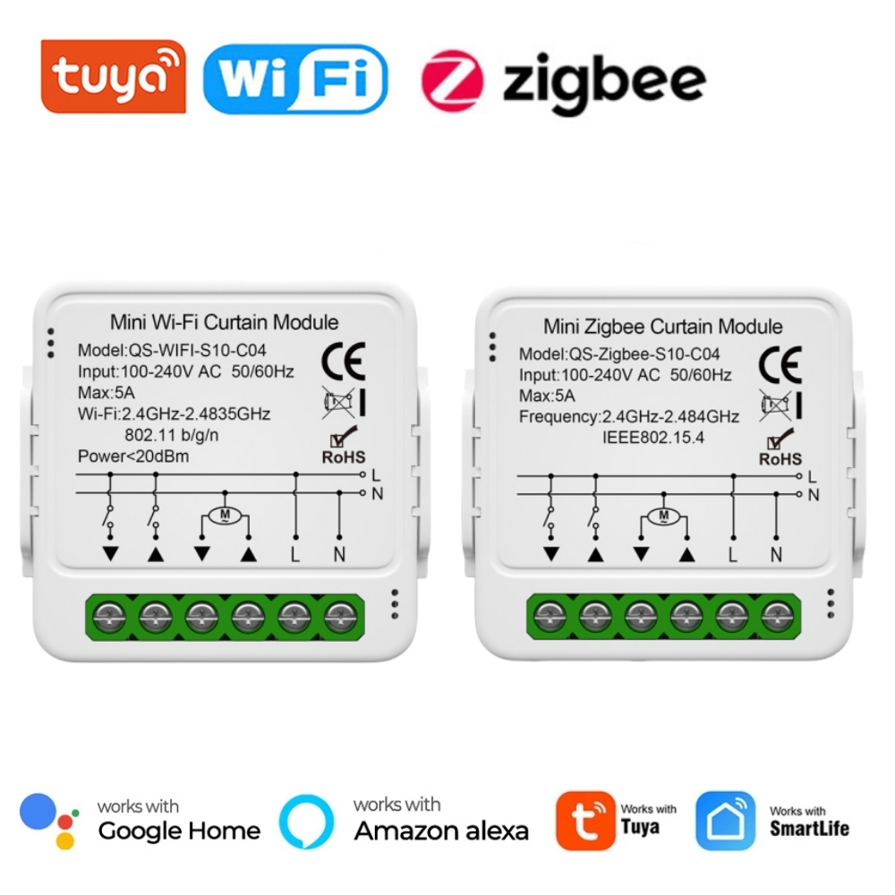 Tuya WiFi Zigbee Smart Curtain – Home Automation Kit recenzja i cena