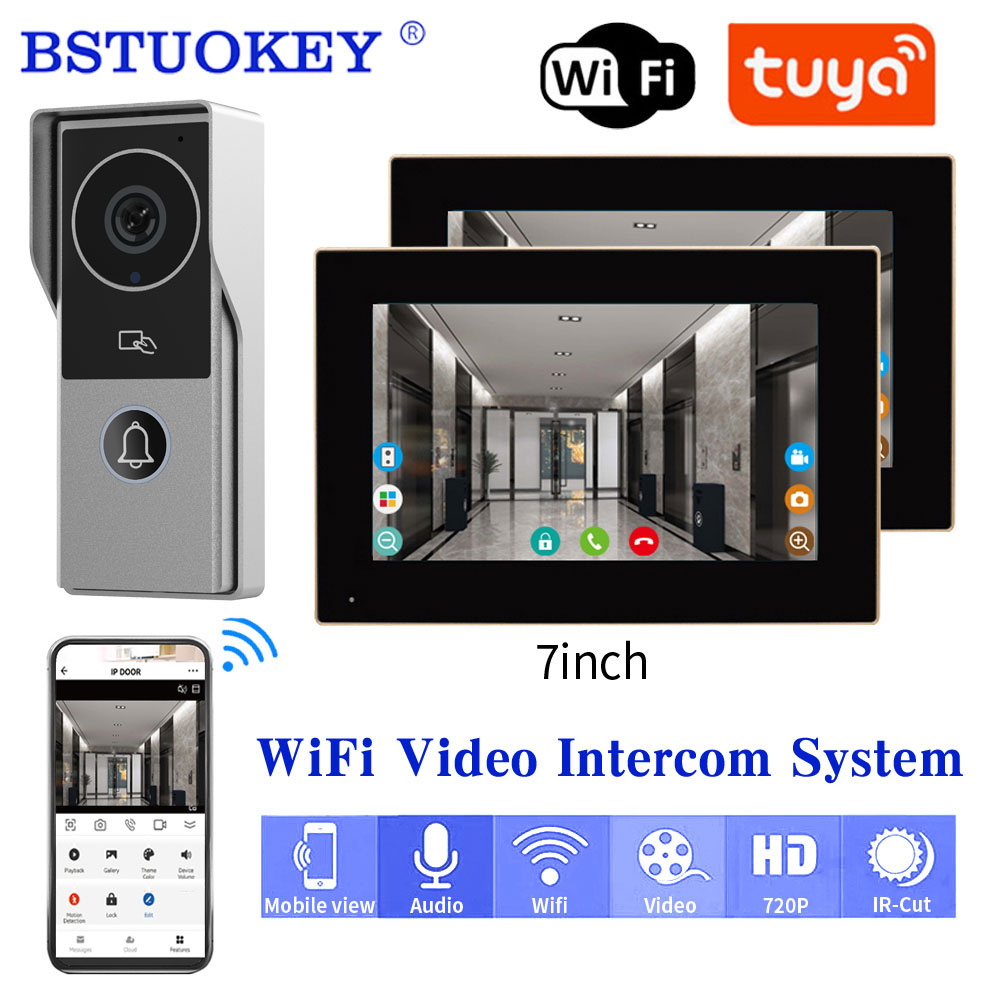 TUYA 1080P 7/10 Inch Touch Scr – Smart Home Video Doorbell App recenzja i cena